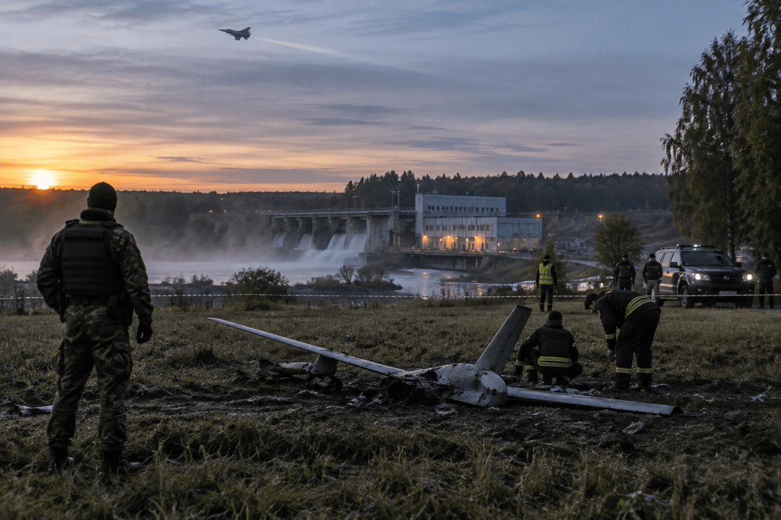 NATO Jets Down Drone Over Lithuania as Baltic Air Defenses Face a New Test