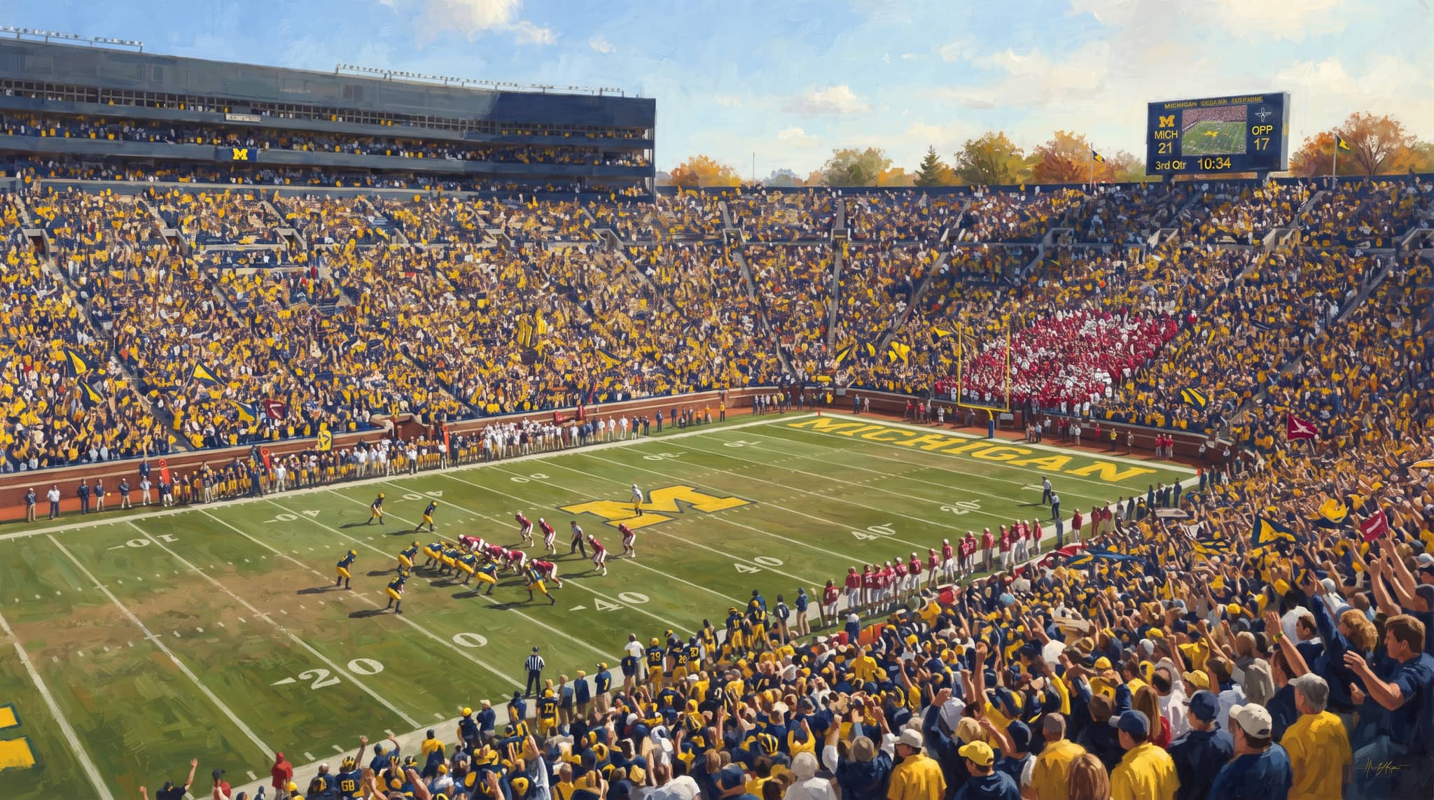 No. 11 Oklahoma Visits Michigan for the First Time as Whittingham's Wolverines Face a Real Test
